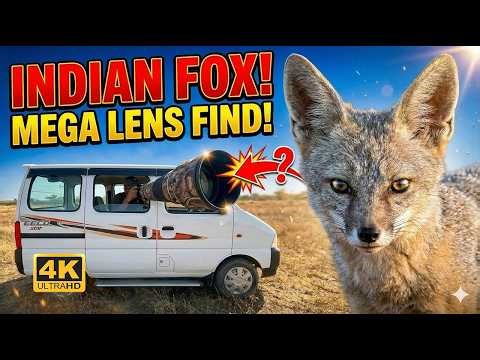 Is This Real? Rare Indian Fox Encounter in Gujarat!