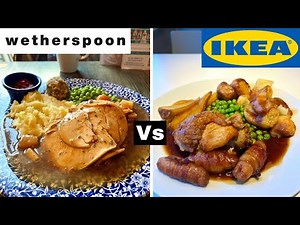 Christmas Dinner! - Wetherspoons Vs IKEA - Who Wins?