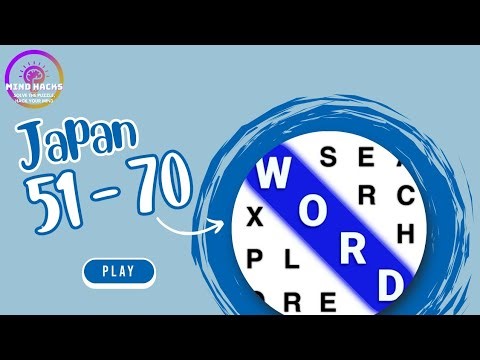 Word Search Explorer: Japan (Levels 51 - 70) Walkthrough