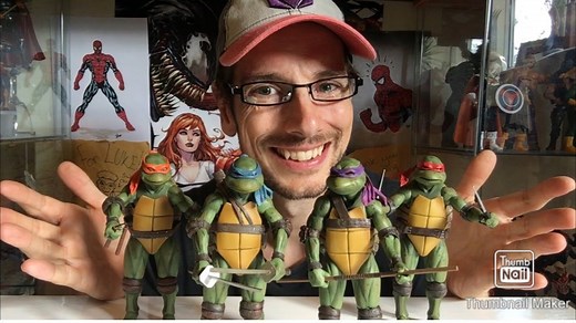 NECA 1990 Ninja Turtles Unboxing!