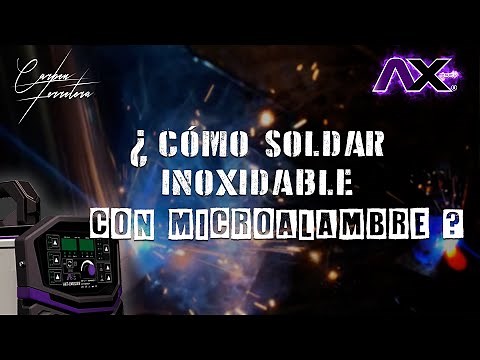 ¿Cómo soldar inoxidable con microalambre?