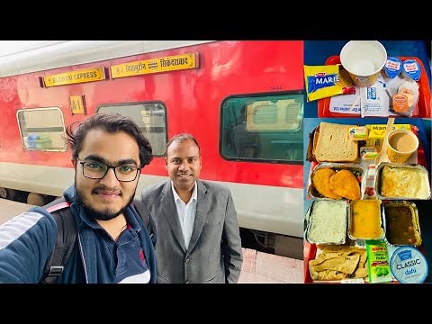 Secunderabad Rajdhani Express Journey | IRCTC Food Review | Indian Railways
