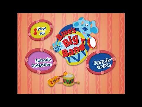 Blue's Clues: Blue's Big Band - DVD Menu Walkthrough