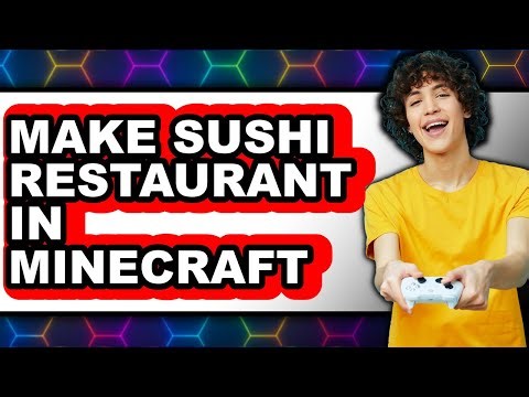 How To Make Sushi Restaurant In Minecraft (Updated)