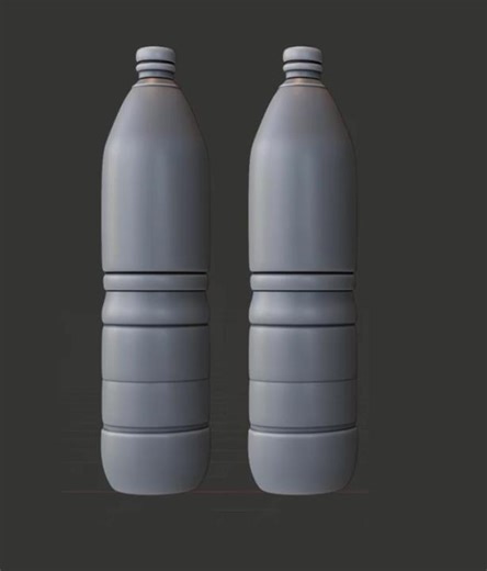 blender tips : how to modeling a water bottle #blender3d #blendergameengine #b3d