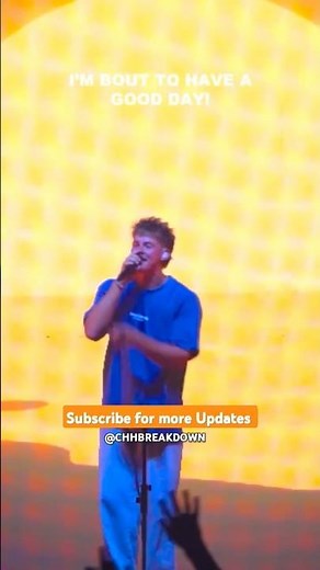 Forrest Frank Performs GOOD DAY Live on Stage #forrestfrank #goodday #concert #chh #gospelmusic #fy