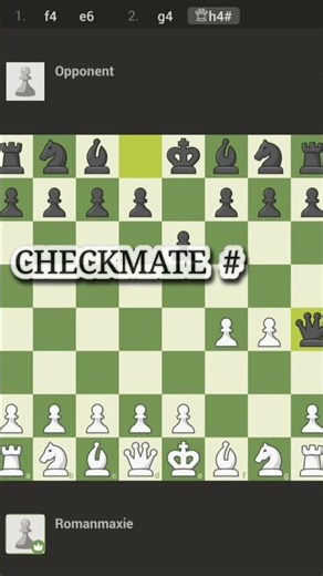 Fool’s Mate Variation (With a Twist)