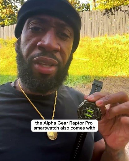 Elevate your fitness routine with the Raptor Pro Smartwatch!