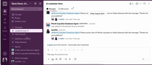  New in Winter ’26: Salesforce now creates Slack channels for you. If there’s no channel connected to a record, users can start a message in the Slack component and Salesforce will create the channel instantly. No extra clicks. Just faster, smarter collaboration. Discover more cool features for #AwesomeAdmins this release: https://sforce.co/46lA9eq | Salesforce Admins | Facebook