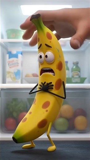 In a secret world inside the kitchen, an angry red apple named 'Red' leads #viral #funny