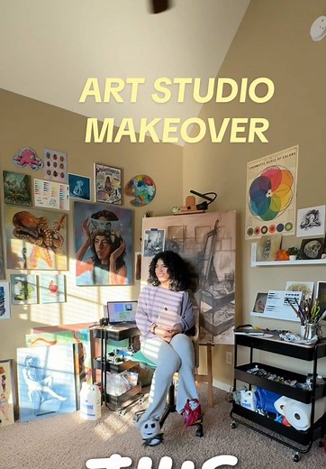 Transforming My Dream Art Studio: A Creative Makeover