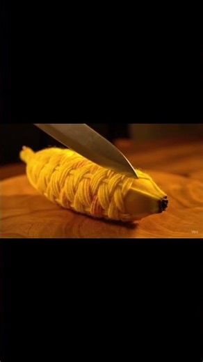 "Unbelievable! I Cut the Yarn Banana and Tiny Bananas Exploded Out 😱🍌"