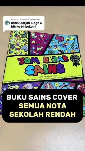 Buku Nota Sains Lengkap untuk Tahun 1 hingga 6