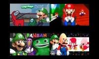 Mix of 4 videos from youtube : ~WEEGEEPIE   SMG4! (Up To Faster 4 Parsion !)~