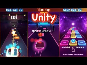 Tiles hop - Hop ball 3D - Color hop 3D | 🔥insane speed (Endlessmode10) Unity The Fat Rat