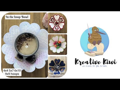 In the hoop Bowl Video