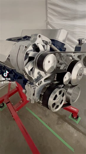 13 reactions | 5.8L Small Block Ford mid-mount serpentine conversion kit with 8 rib pulleys and reverse rotation water pump #beastmode #fordengines | CVF Racing | Facebook