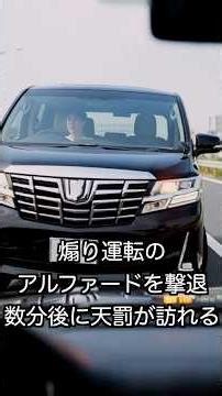 煽り運転のアルファードを撃退、数分後に天罰が訪れる#60代 #シニア #スカッとする話 #ドラマ