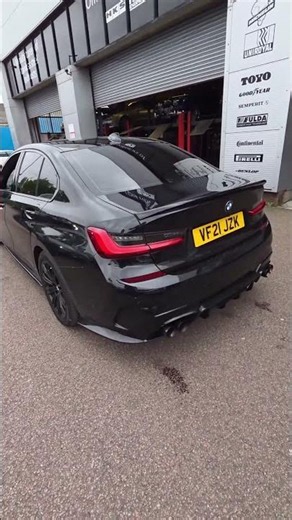 BMW 330E M Sport Back Box Delete Dual Exit