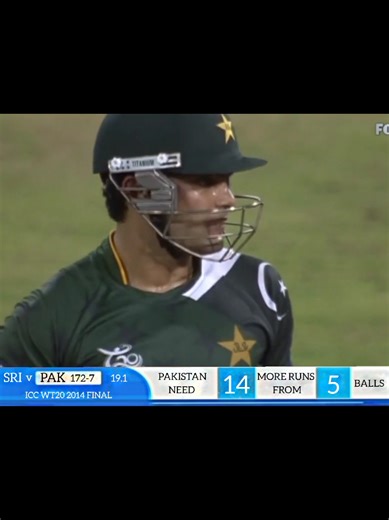 WC Final 2014 | Last Over 14 Runs needed From 6 Balls #criket #forupage #lastover #pakvsri #unfreezemyaccount