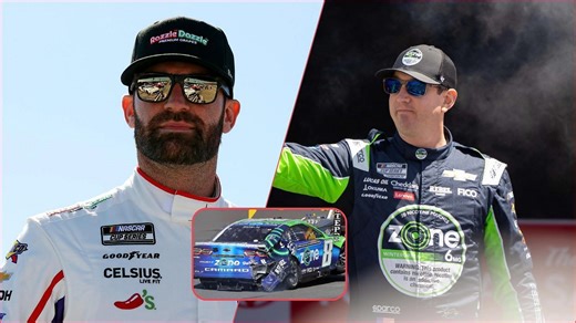 "You're gonna talk sh*t stacking wrecks" - Corey LaJoie fires back at NASCAR fan trolls after Kyle Busch incident