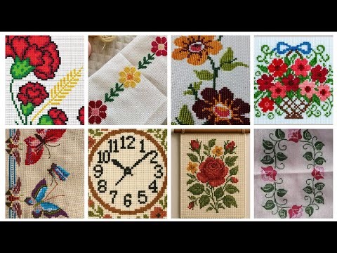 Latest attractive cross stitch design patterns