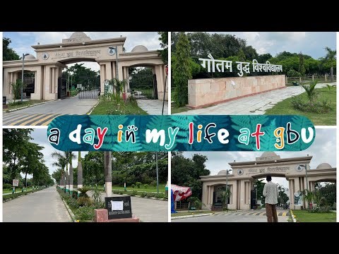 Visiting Gautam Buddha University For The First Time | A Day In My Life At GBU