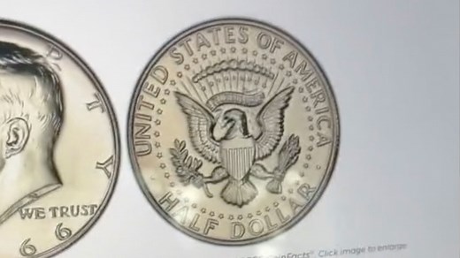 Your Kennedy half-dollar could be worth $2,365 - the exact 'NO FG' detail