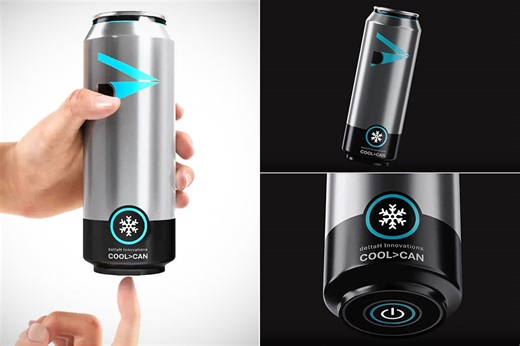 DeltaH Unveils 'Cool Can', the World's First Self-Cooling Aluminum Beverage Can