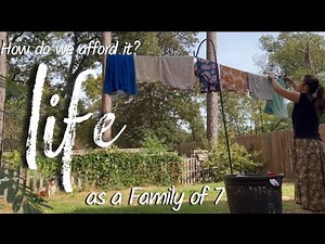 Family of 7- How we Save Money #bigfamily #moneysavingtips