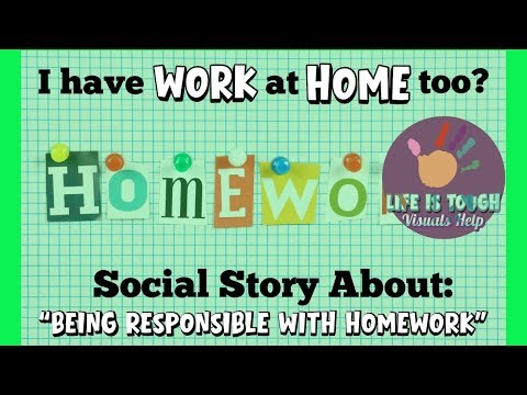 Being Responsible with Homework