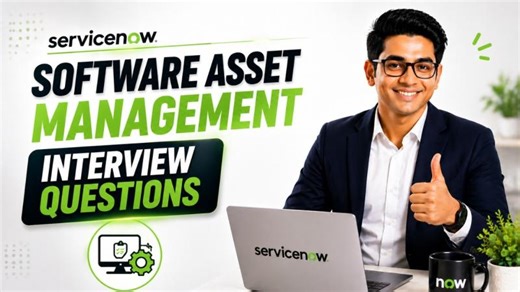 ServiceNow Software Asset Management Interview Questions | ServiceNow Interview Questions | Omender Singh