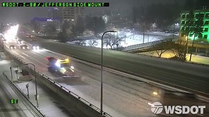 Snow continues to fall Wednesday morning as you can see in this video in Spokane. Chains are required for all vehicles except AWD/4WD over I-90 Snoqualmie Pass. So far we're seeing drivers do a pretty good job giving our plows room to work. Please keep it up, take it slow, follow traction requirements and be prepared for possible delays or closures. The forecast calls for snow basically through the weekend with a few breaks here and there. | WSDOT