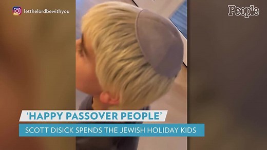 Scott Disick Shares Rare Photo of Son Mason, 13, as He Celebrates Passover with All Three Kids