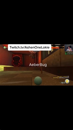 Couldn't keep playing since I was dying laughing 😂😂 @aebersausage @aubreynicole_makeup @castironsnake #twitchstreamer #AshenOneLokie #golfwithyourfriends
