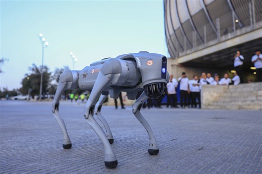 Robot police dogs powered by AI take over Atlanta's streets