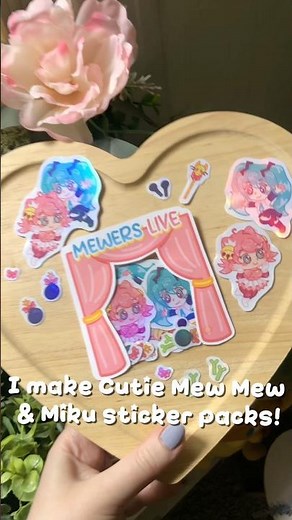 Cutie Mew Mew & Miku?! 🎀🎤 #deltarune