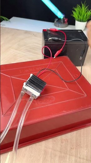 Mini Refrigerator At home | peltier module Experiment #hackerjp #shorts