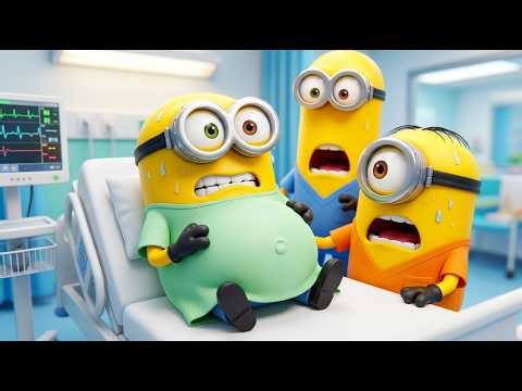 😭 Pregnant Bob In Danger! Stuart & Kevin Lose Pet | Cartoon Parody