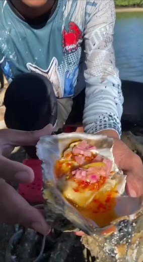 Akala ko na nanaginip lang ako sa mga nakikita kong GIANT TALABA🤤🦪 #reels #seafood #makeitviral #provincelife