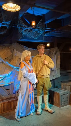 Daps Magic | Milo Thatch and Kida from Atlantis: The Lost Empire At #DisneylandAfterDark Sweethearts’ Nite! | Instagram