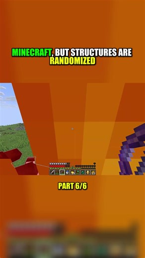Minecraft, But structures are randomized | Part 6 | #minecraft #minecraftmemes #minecraftclips #goviral