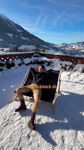 Enjoying the last days of winter 🙏 Go away, we have it so nice here 🙌
