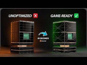 Fastest Way to Prepare Game-Ready Assets in Blender (in 5 Min)