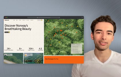 How to build an animated split-scroll layout in Wix Studio