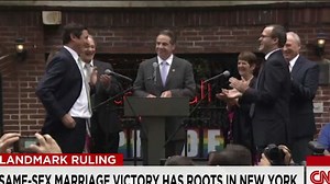 Gov. Cuomo officiates same-sex wedding in New York