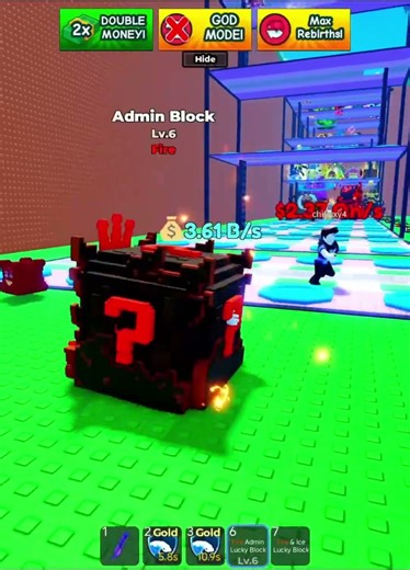 Roblox Rebirth Simulator - fastest progression ever #roblox #shorts