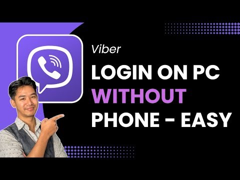How to Login Viber on PC Without Phone !