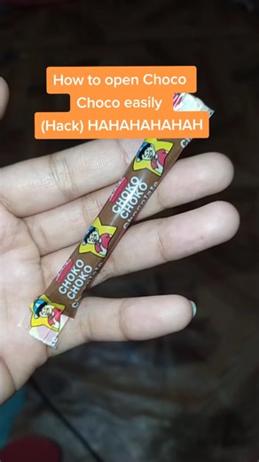 Easy Choco Choco Stick Opening Hack