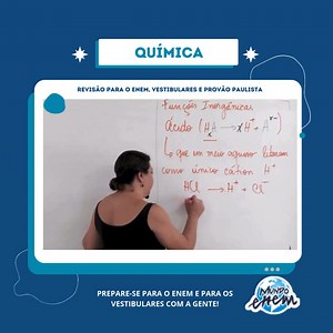 ⚗️🌡️ Química: Funções Inorgânicas e Onde Encontrá-las As funções inorgânicas, como ácidos, bases, sais e óxidos, estão em nosso dia a dia – do sal de cozinha ao vinagre! 🌡️ Conhecer essas funções é fundamental para entender reações químicas no ENEM. Vamos estudar as propriedades e onde cada uma delas aparece? 💡🔬 #FunçõesInorgânicas #QuímicaENEM #QuímicaFácil #ÁcidosEBases #EstudoDeQuímica #SaisEOxidos #PreparaçãoENEM #MundoInorgânico #DicasDeEstudo | Mundo Enem Pré-Vestibular